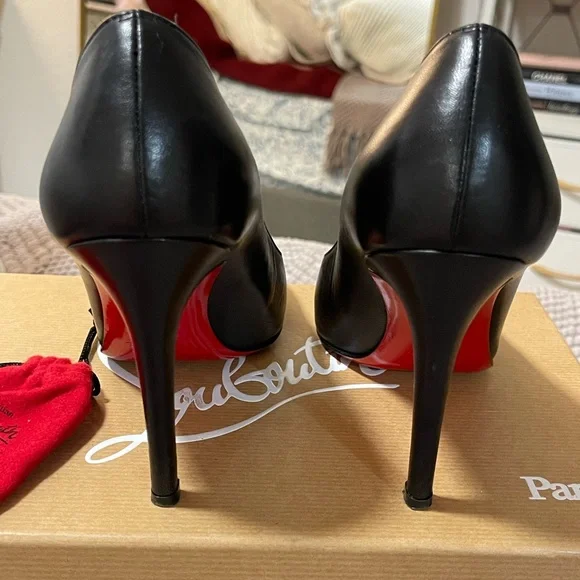 Christian Louboutin Simple Pump 100 Kid Black Size 36
